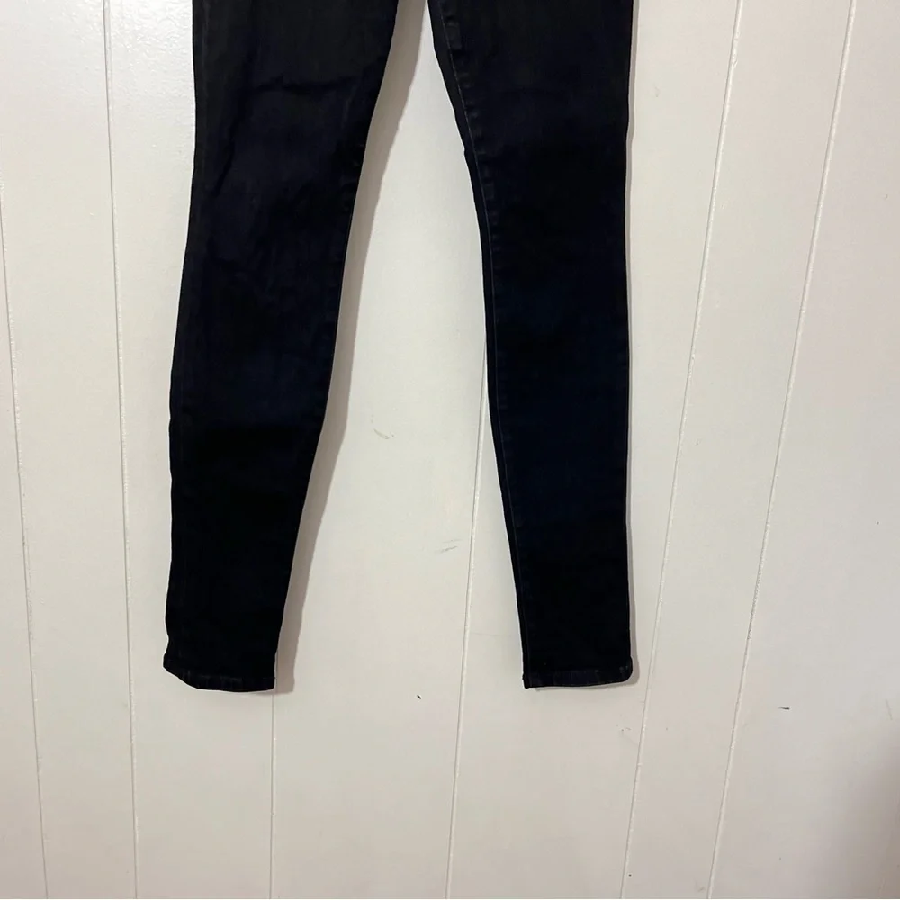 Joes Women Jeans Mid Rise The Skinny Black Size 26